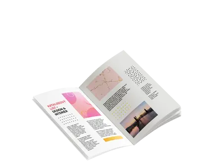 Tisk katalogů (brožovaná vazba V2)