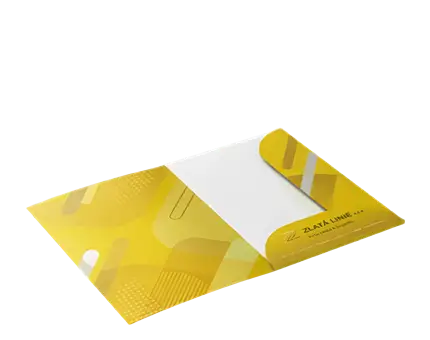 Desky s chlopněmi tisk